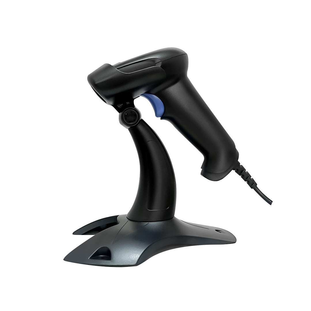 Lector de códigos de barras 1D CCD USB Utek UT-BSCCD50ST con soporte