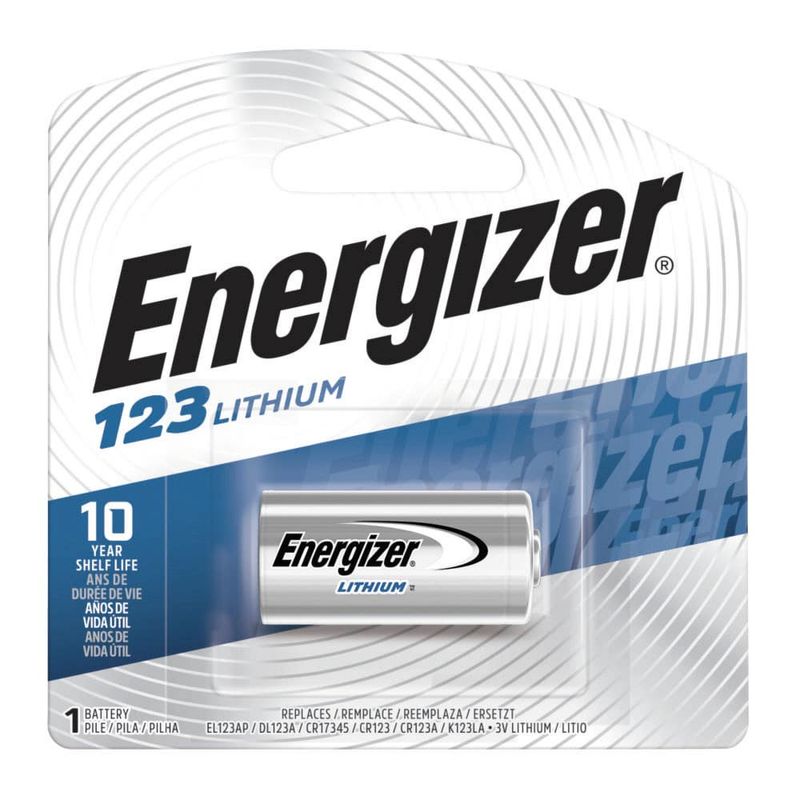 Pilas cr 123 Energizer