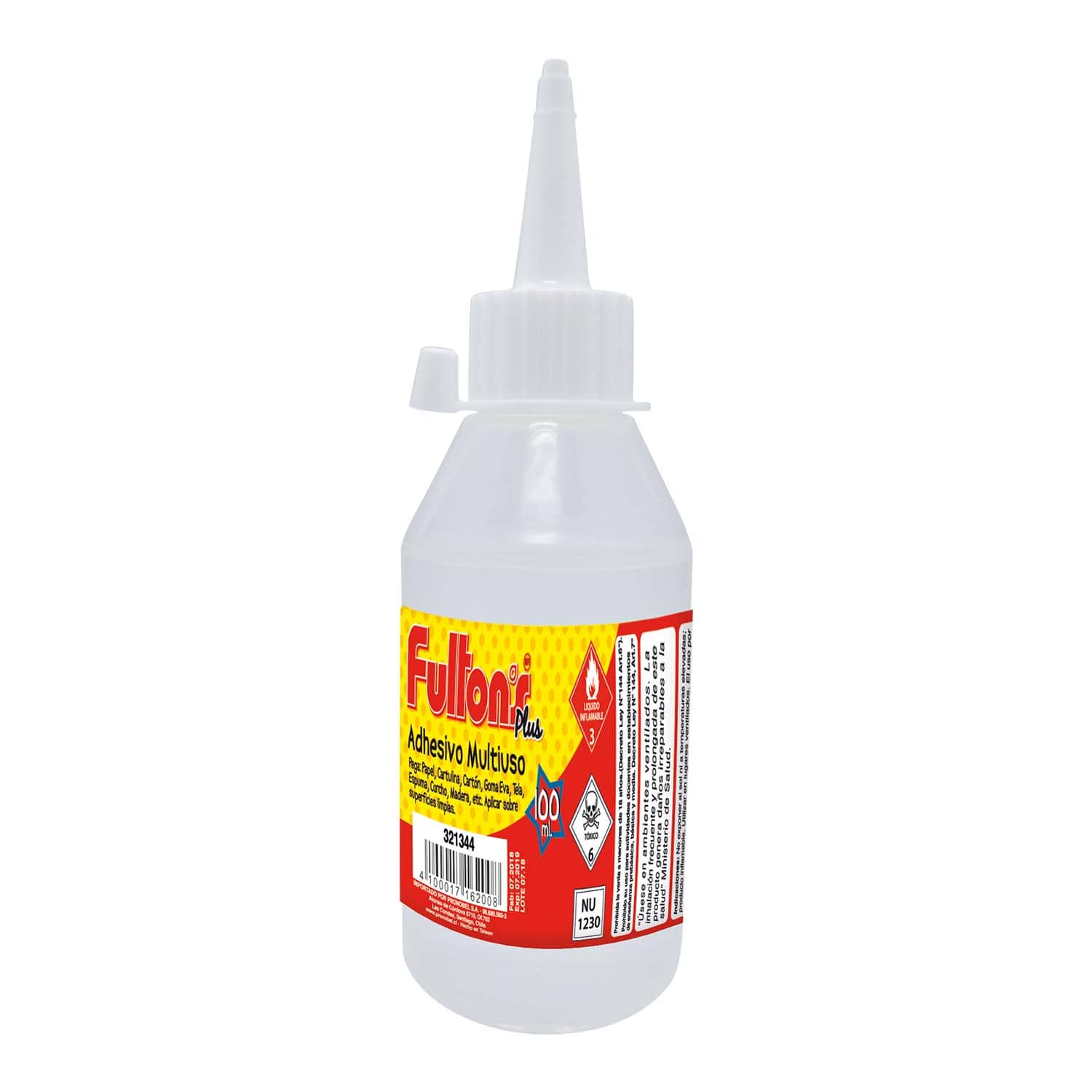 ADHESIVO SILICONA LIQUIDA 100 CC (CAJA 12 UNID.)