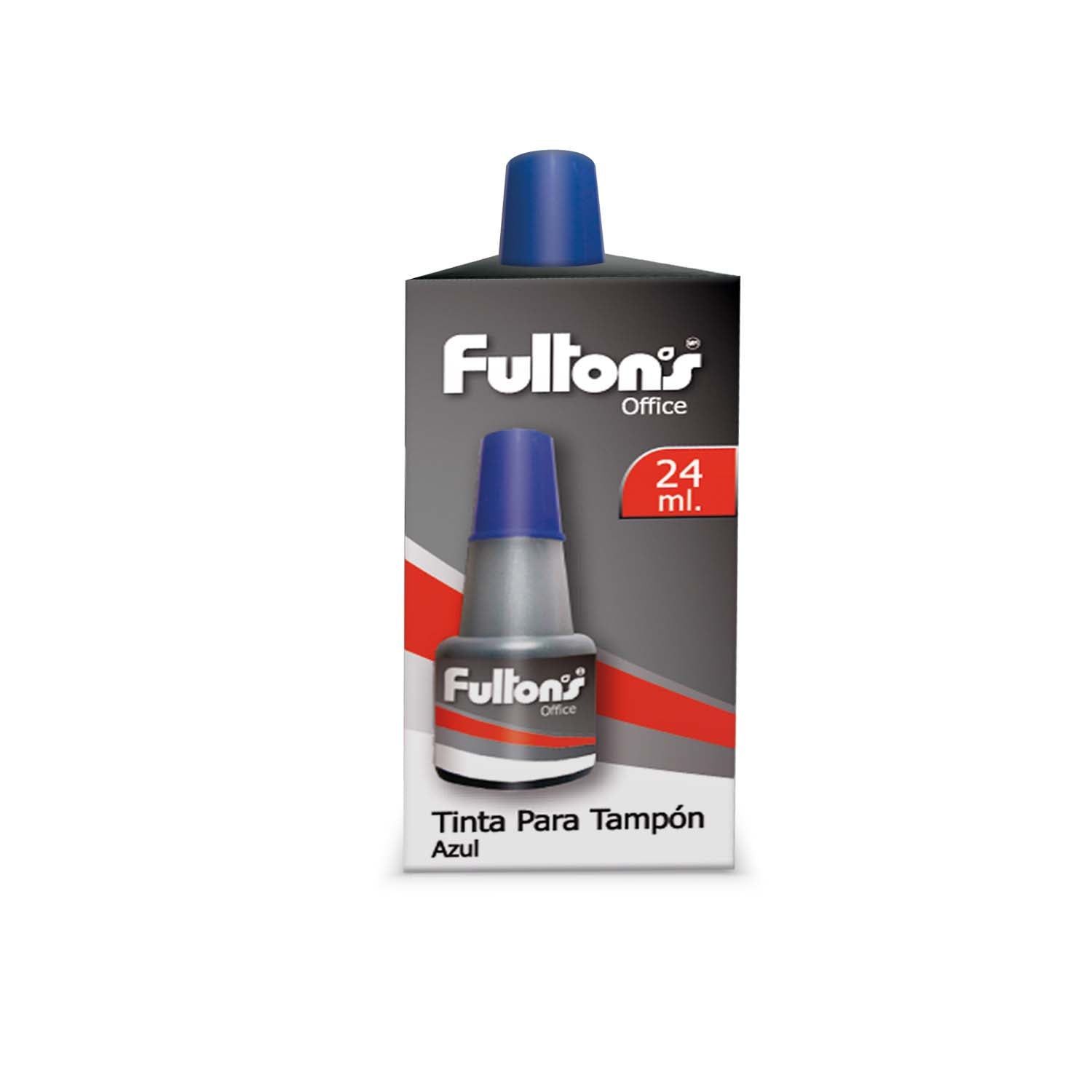 TINTA PARA TAMPON AZUL 24ML FULTONS 354462