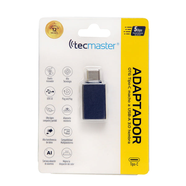 Adaptador Tipo C a Micro USB - Convertidor OTG - MonsterLaptops