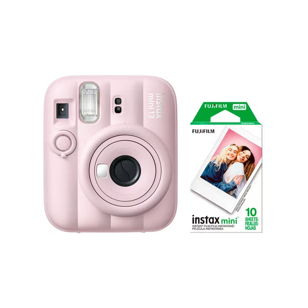 Kit Cámara Instantánea Instax Mini 13 Rosa + Film 10