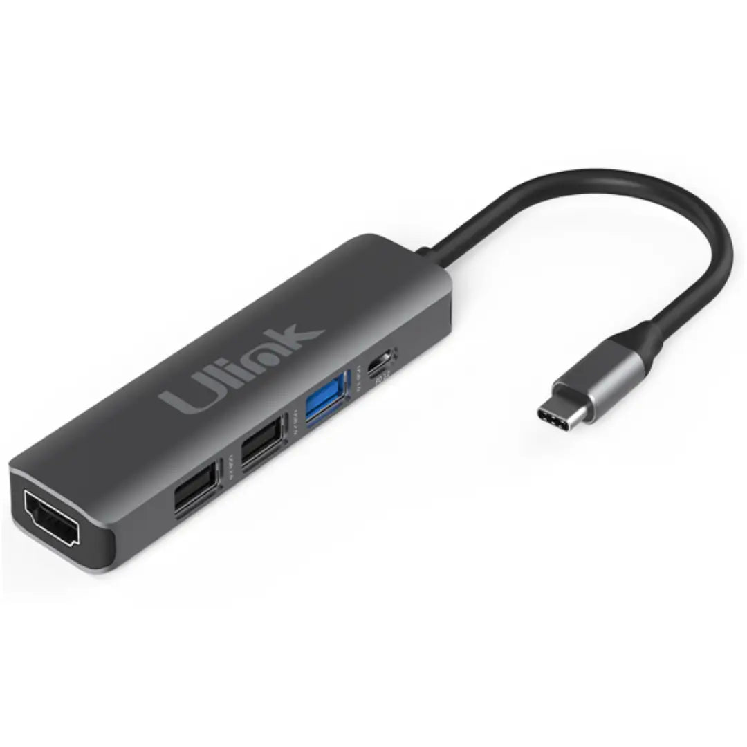 ADAPTADOR USB-C 5 EN 1 ULINK UL-ADC502