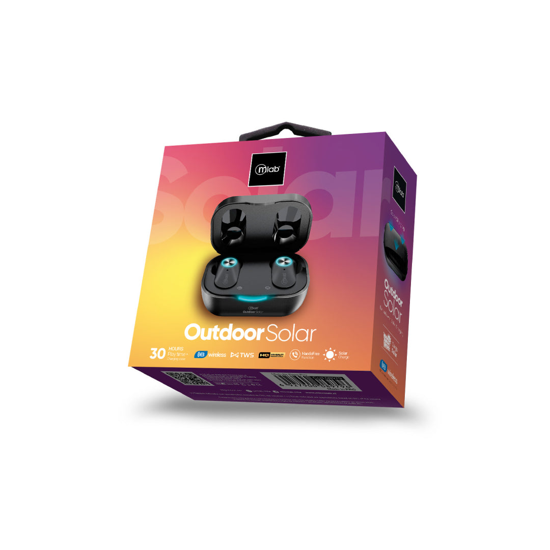 AUDIFONOS BT OUTDOOR SOLAR MLAB 9359