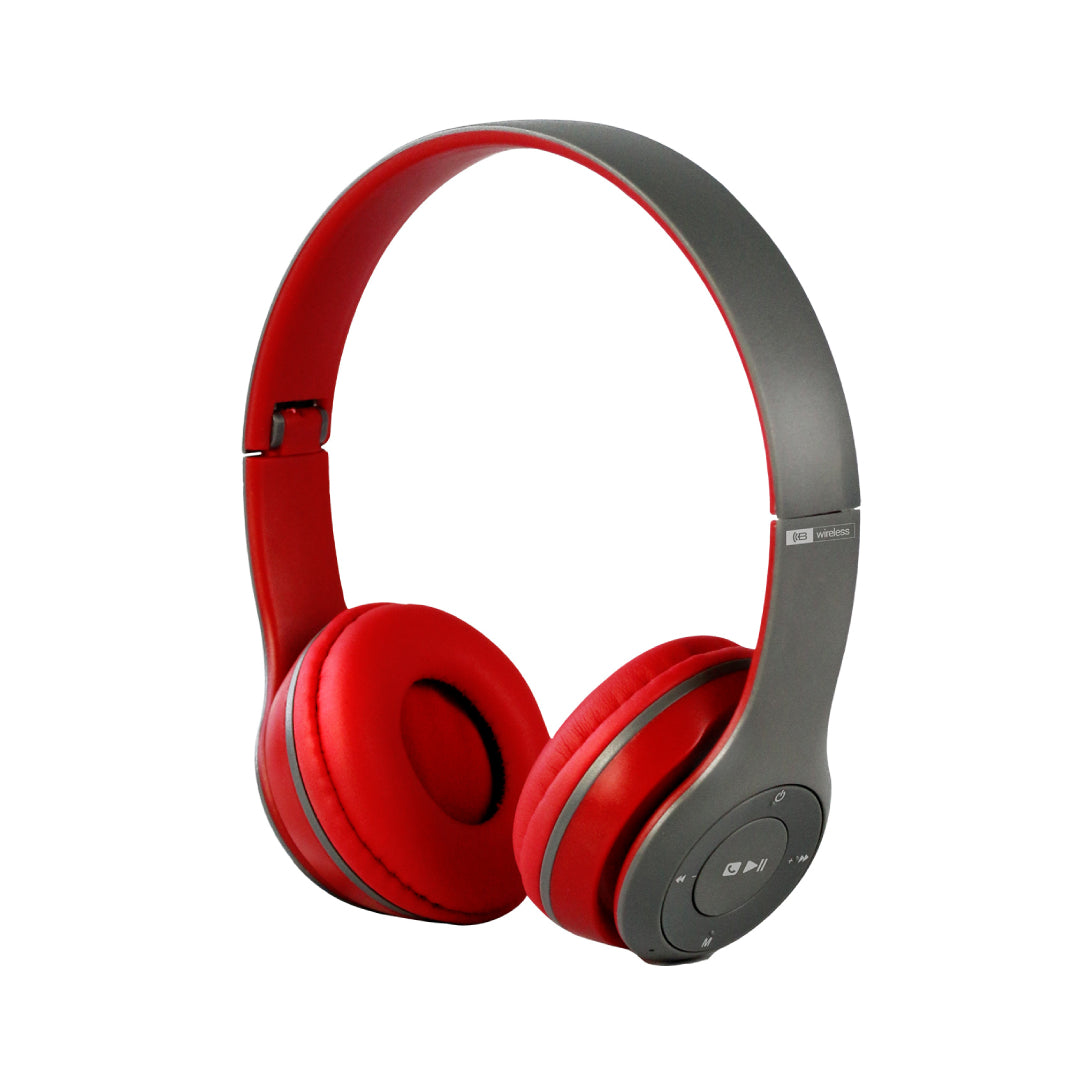 AUDIFONOS BT ROJO SMART-BASS MLAB 9066