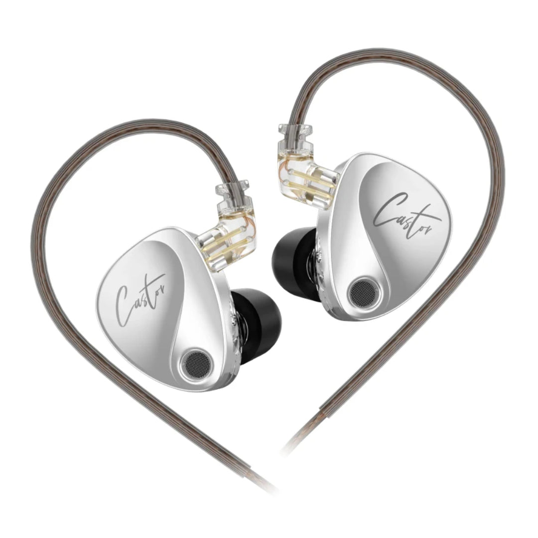 AUDIFONOS IN EAR PLATEADO KZ CASTOR STANDARD