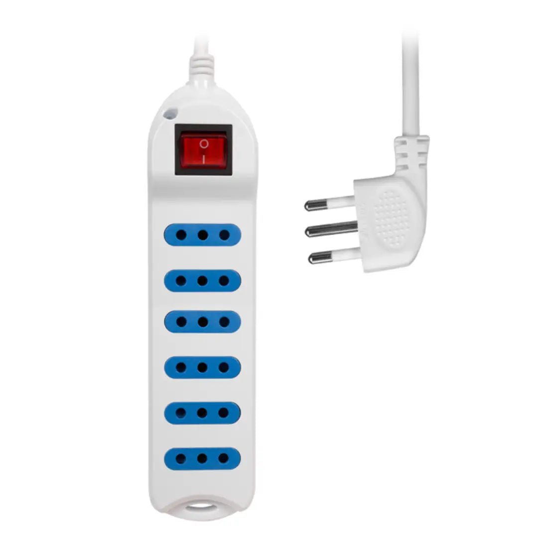 Alargador De Corriente Con Switch 3M 6Pos Philco XT30