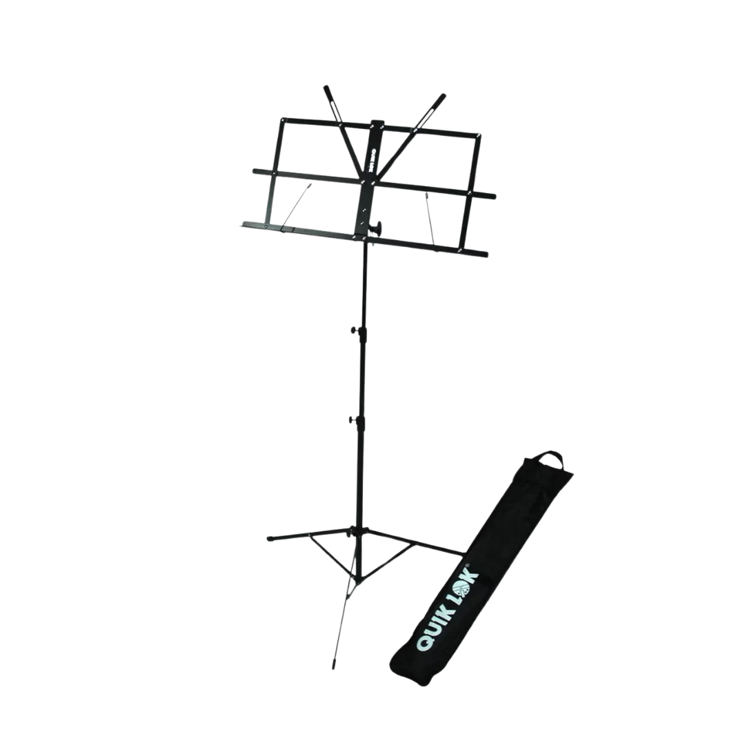 ATRIL DE PARTITURAS CON FUNDA QUIK LOK MS334