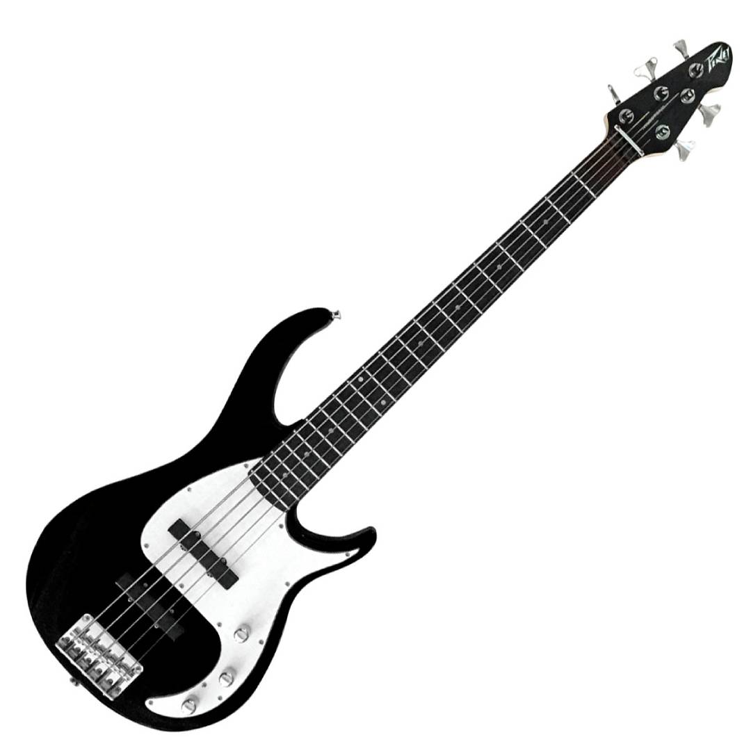BAJO ELECTRICO 5 CUERDAS NEGRO MILESTONE 5 PEAVEY