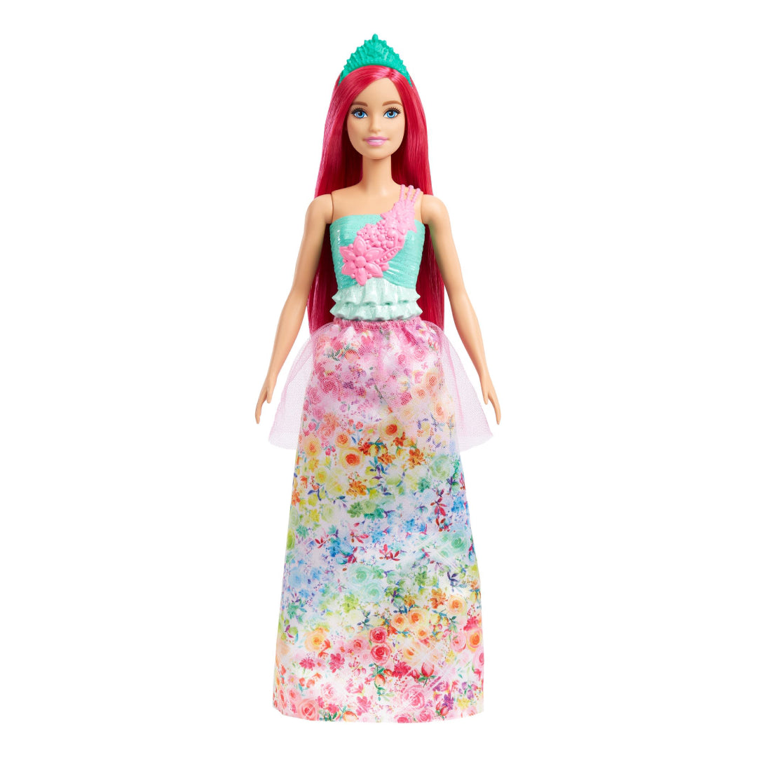 BARBIE DREAMTOPIA PRINCESAS CABELLO ROSA HGR13 HGR15