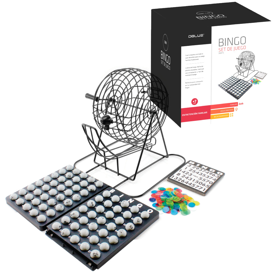 BINGO SET DE JUEGO DBLUE DBJB75