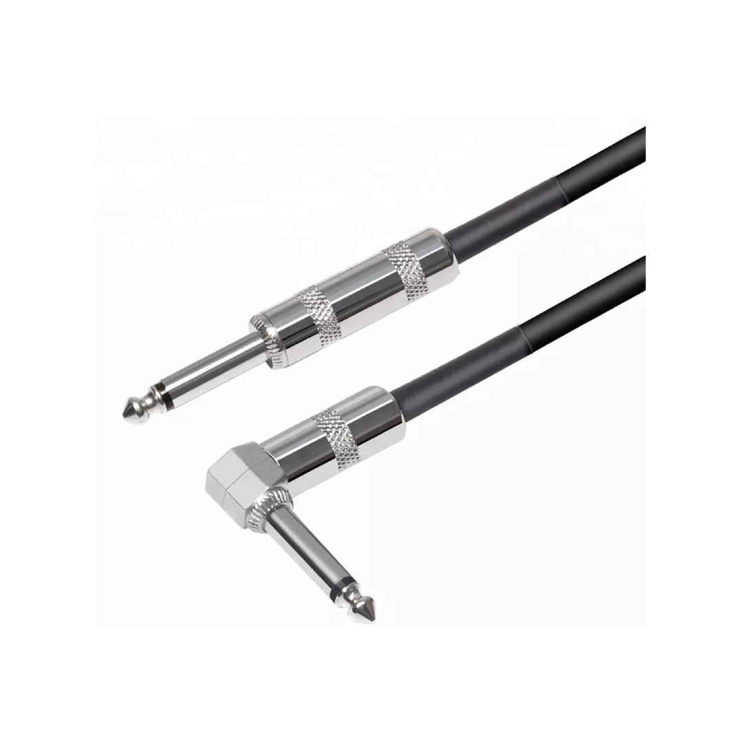 CABLE DE GUITARRA PLUG-PLUG ANGULO 3M AV10220