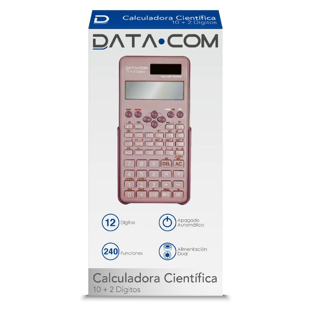 CALCULADORA CIENTIFICA 240 FUNCIONES DATACOM 553267