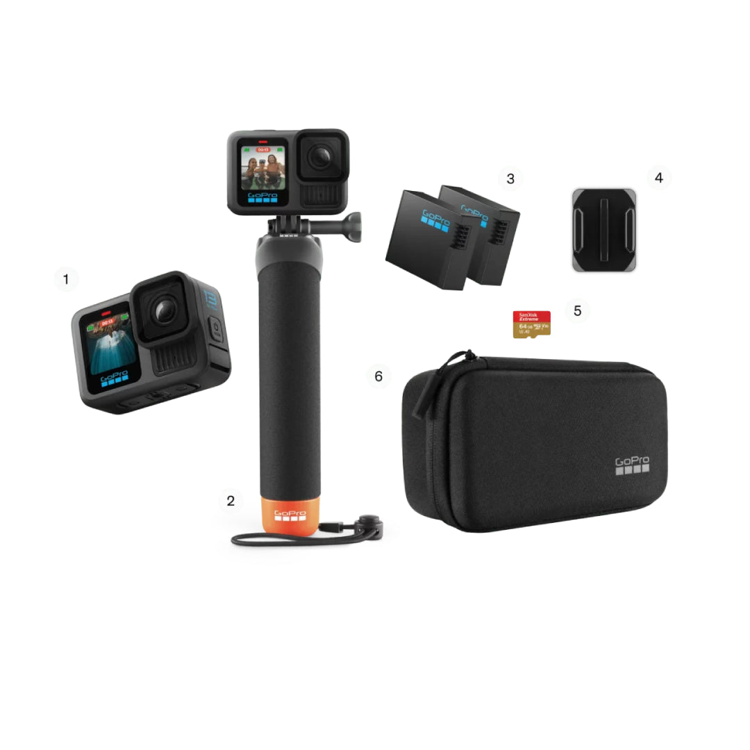 CAMARA HERO 13 BLACK ACCESSORY BUNDLE GOPRO