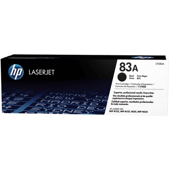 Toner Original HP 83A Negro