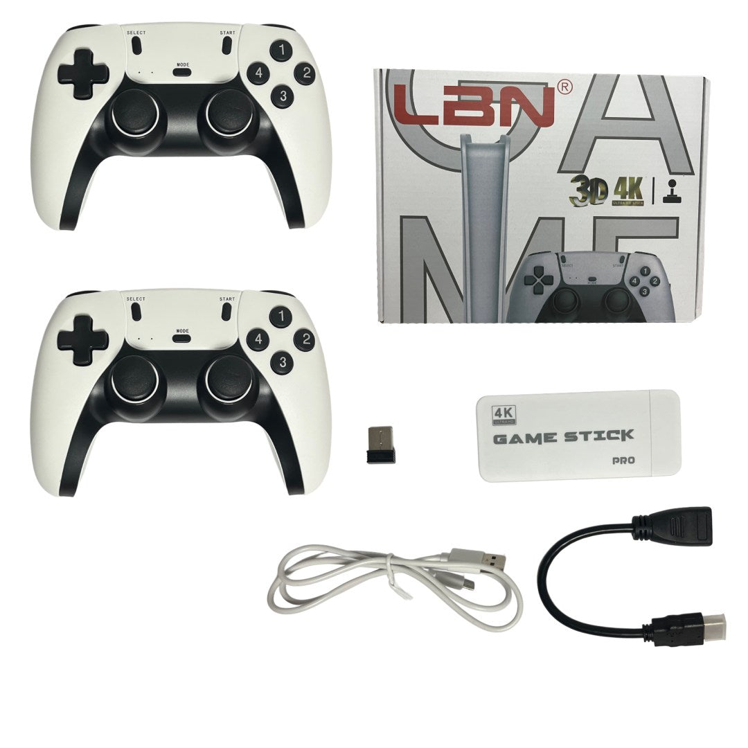 CONSOLA PARA JUEGOS (EMULADOR) 4K TV LBHDM15 LBN