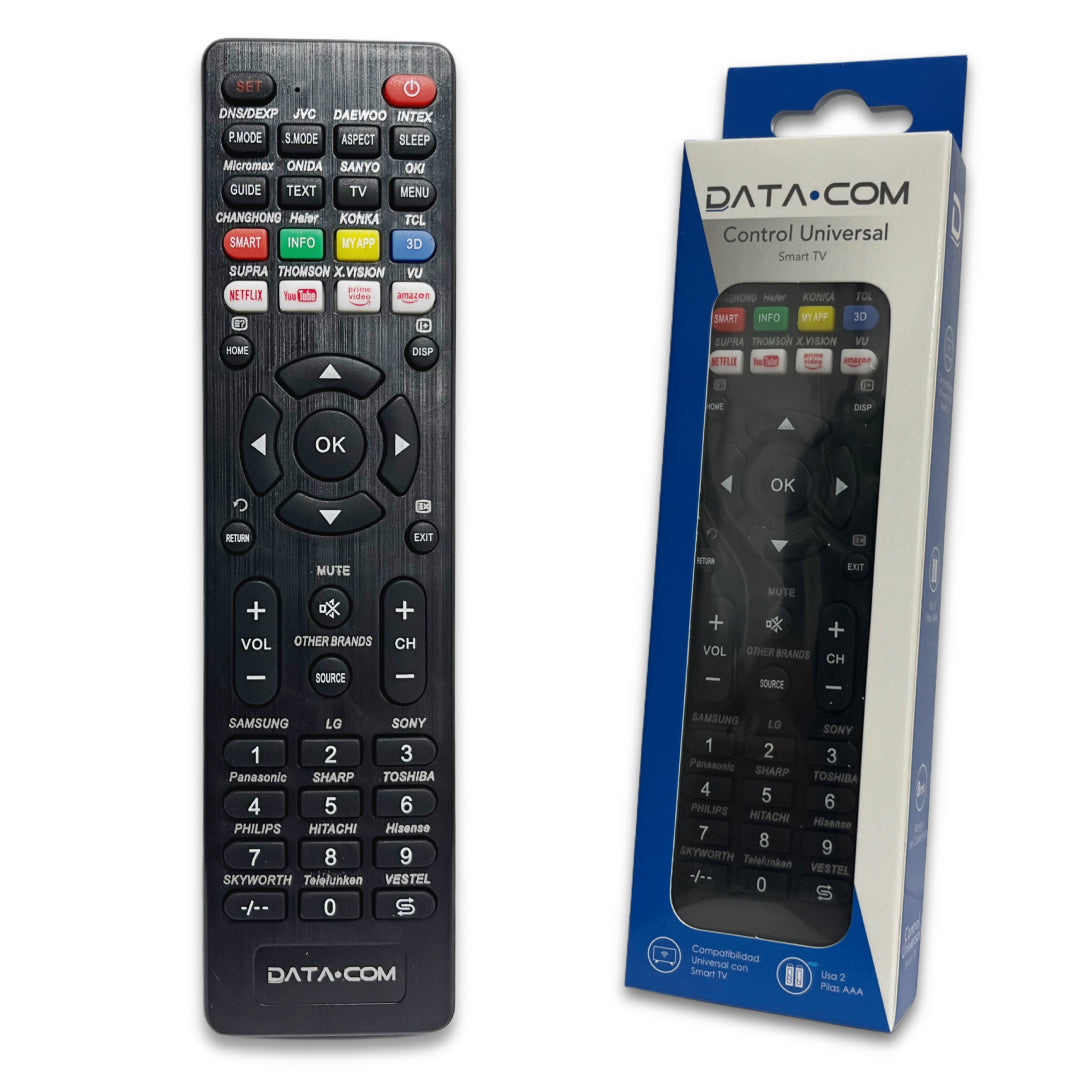CONTROL REMOTO SMARTV UNIVERSAL DATACOM 556899