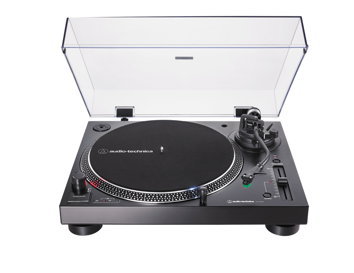 Tornamesa Audio-Technica AT-LP120XUSB-BK-C negra con USB