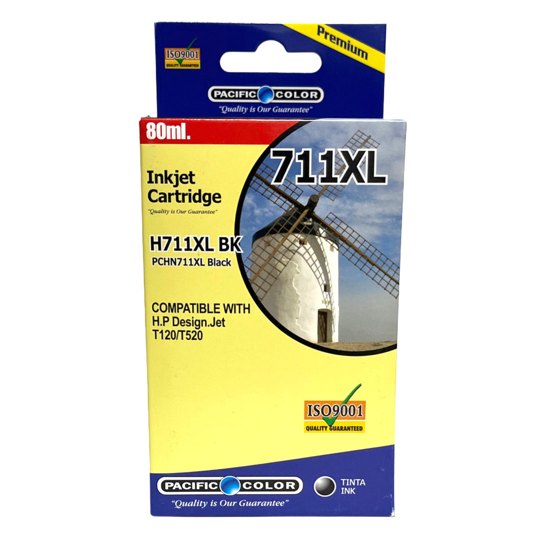 Cartucho de Tinta Alternativo 711XL NEGRO Pacific Color