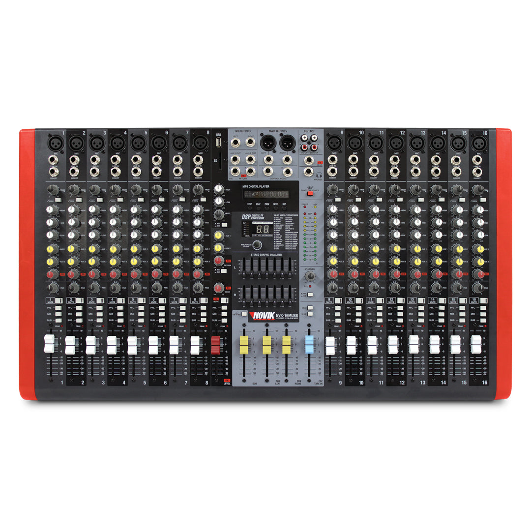 Consola Analoga NVK-16M USB NOVIK