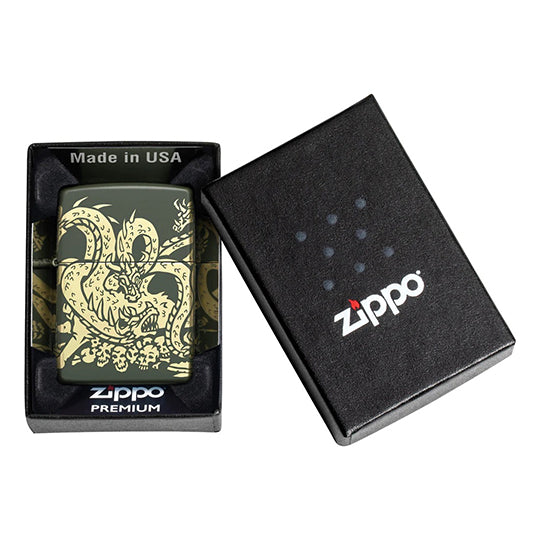 ZIPPO 48907 DRAGON DESIGN