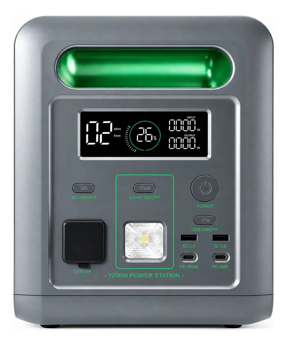 Estación de Energía Portátil Ewtto ES1200 1024Wh 1200W LiFePO4