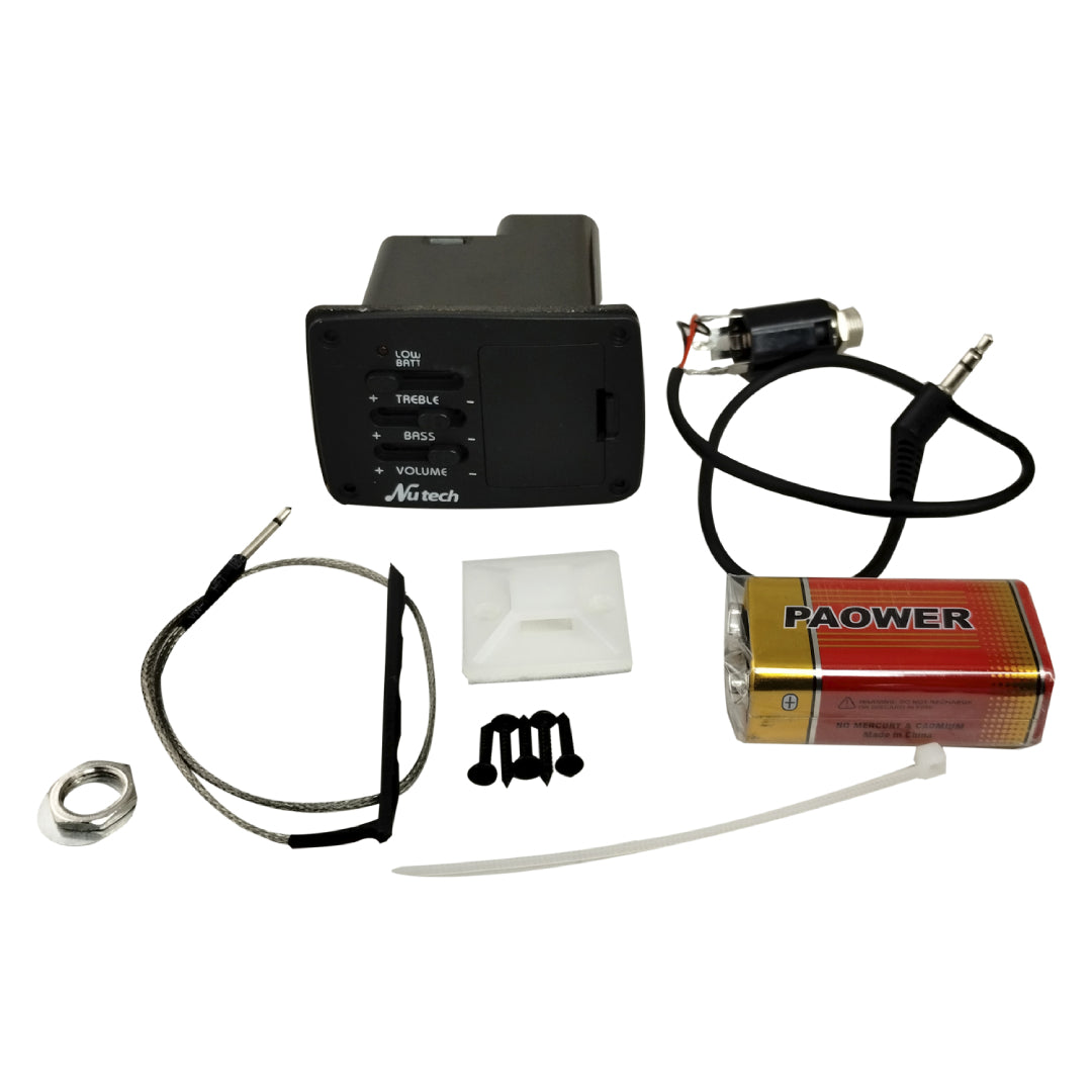 Ecualizador 2 Bandas Para Guitarra/ Ukelele NUTECH 8034