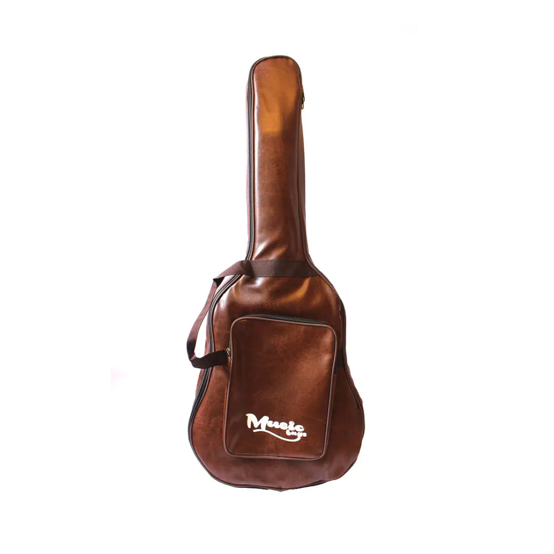 FUNDA PARA GUITARRA CLASICA DE CUERO MUB-125C MUSIC BAGS