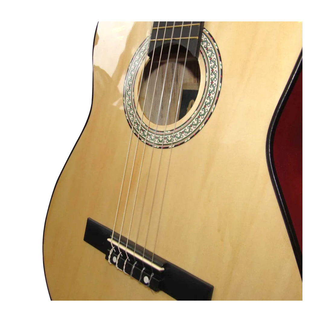 GUITARRA CLASICA 39" NATURAL FIDDLER