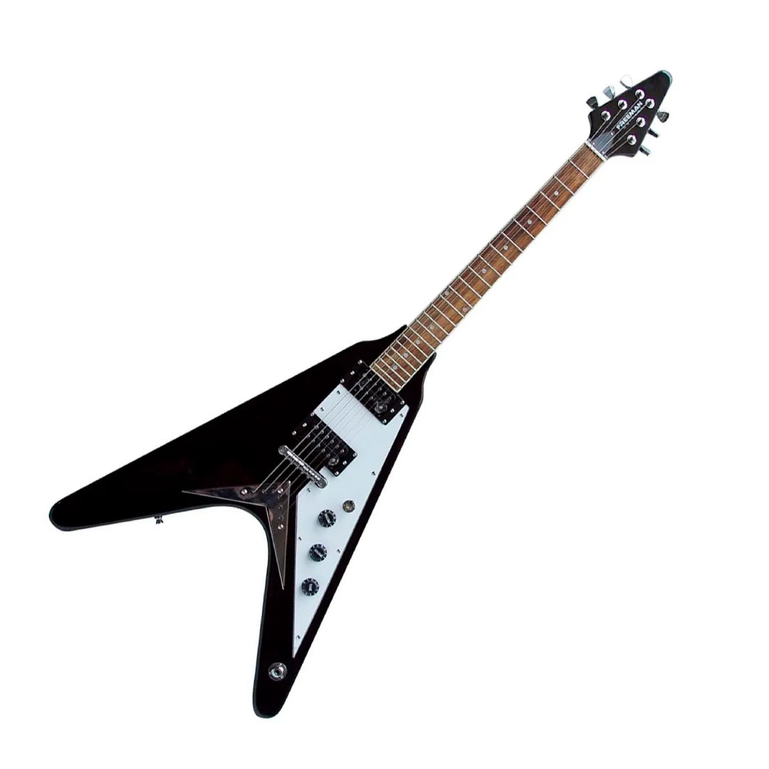 GUITARRA ELECTRICA FLYING V FREEMAN FRFV300 BK
