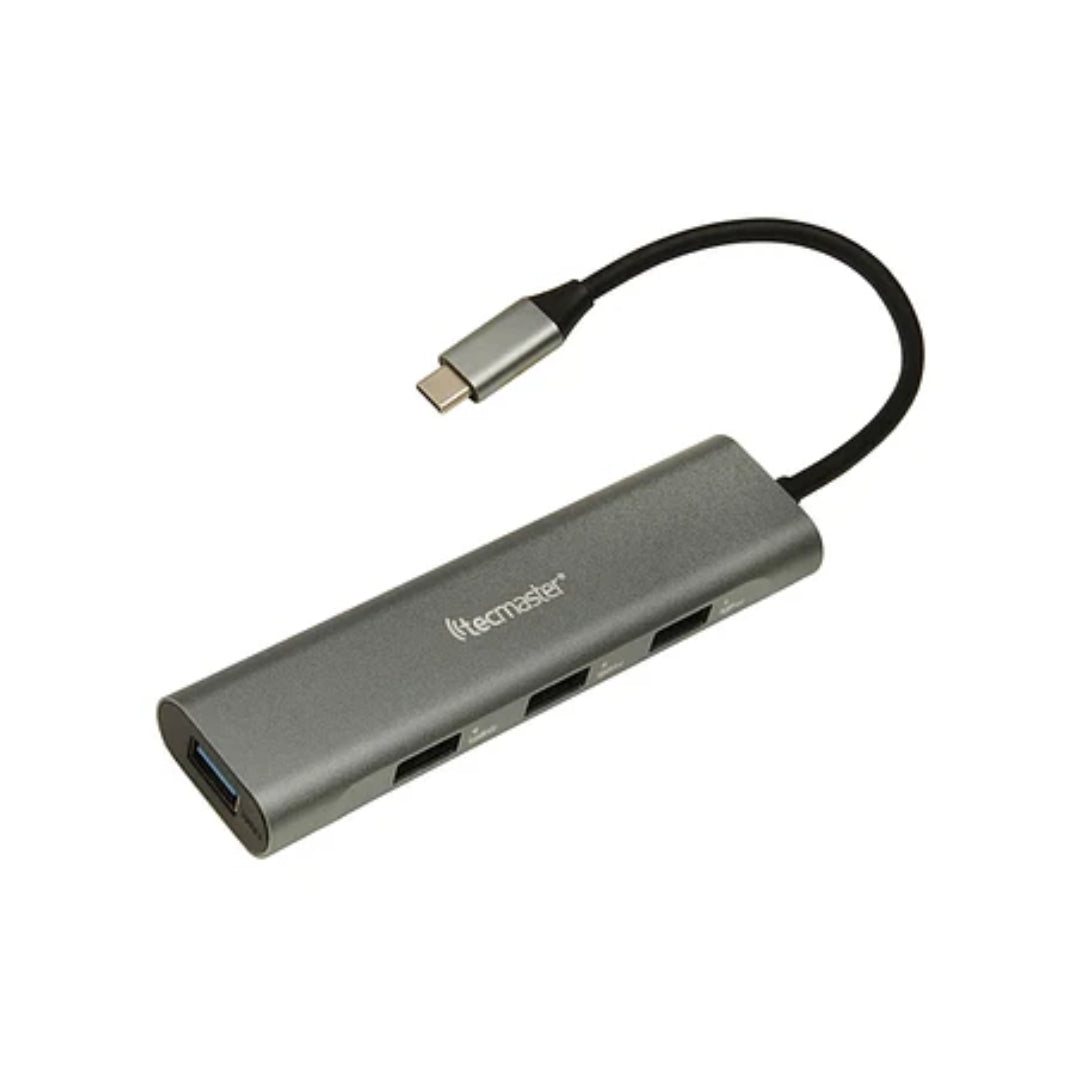 HUB TIPO-C X4 USB 3.0 TECMASTER TM-100533