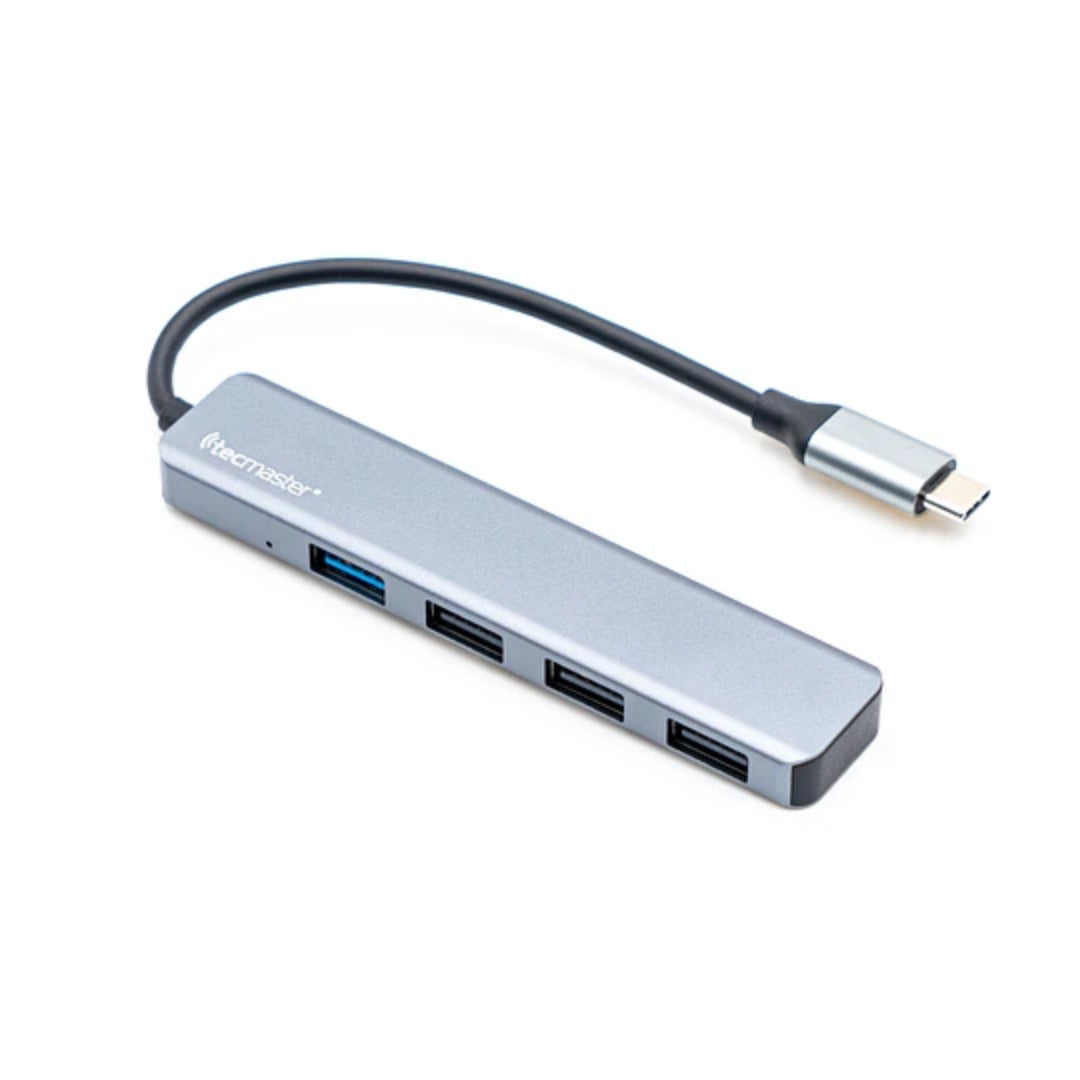 HUB TIPO-C X4 USB TECMASTER TM-100526