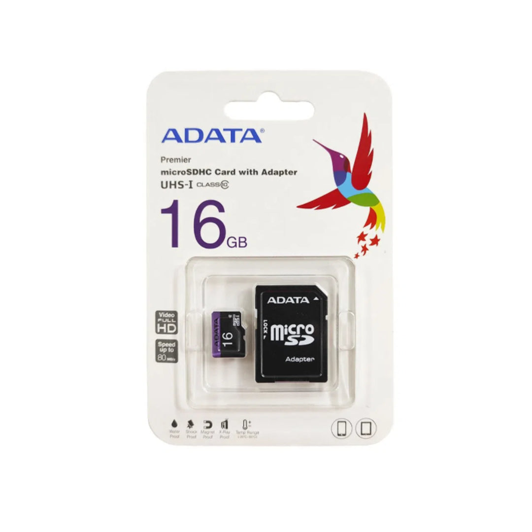 Tarjeta De Memoria MicroSD 16GB Adata