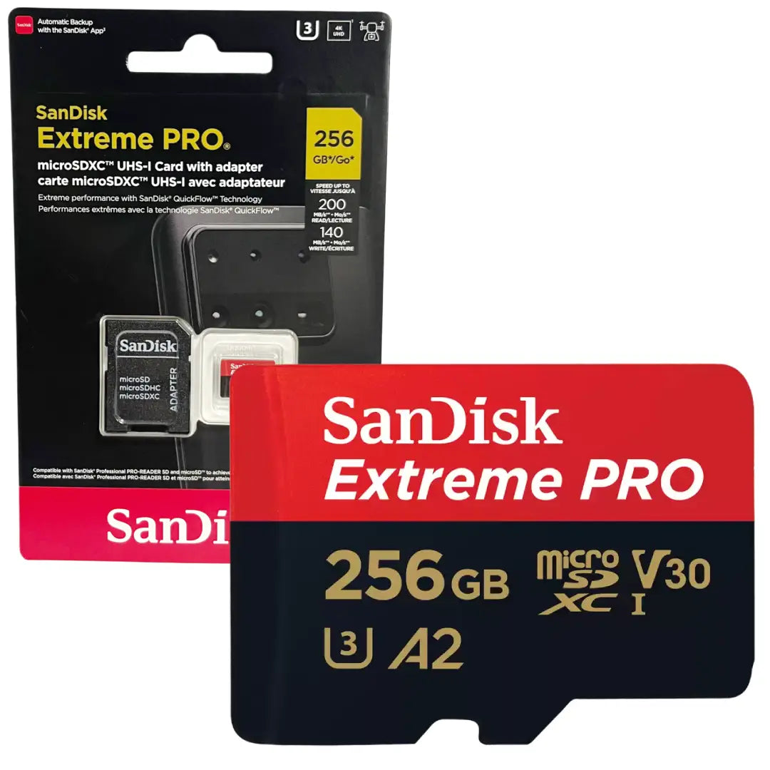 MEMORIA MICRO SD 256GB EXTREME PRO SANDISK