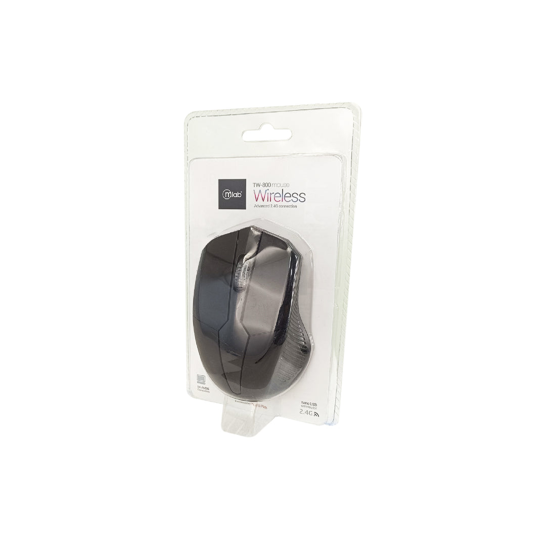 MOUSE INAL. NEGRO TW-800 8340 MLAB