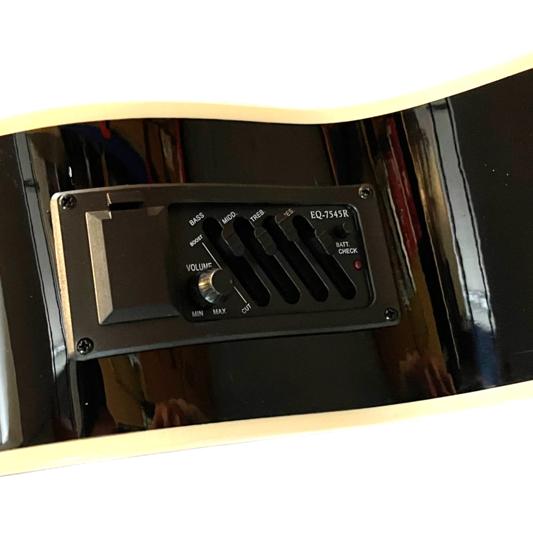 Guitarra Electroacustica 40" Bilbao NEGRA BIL-404-EQ BK