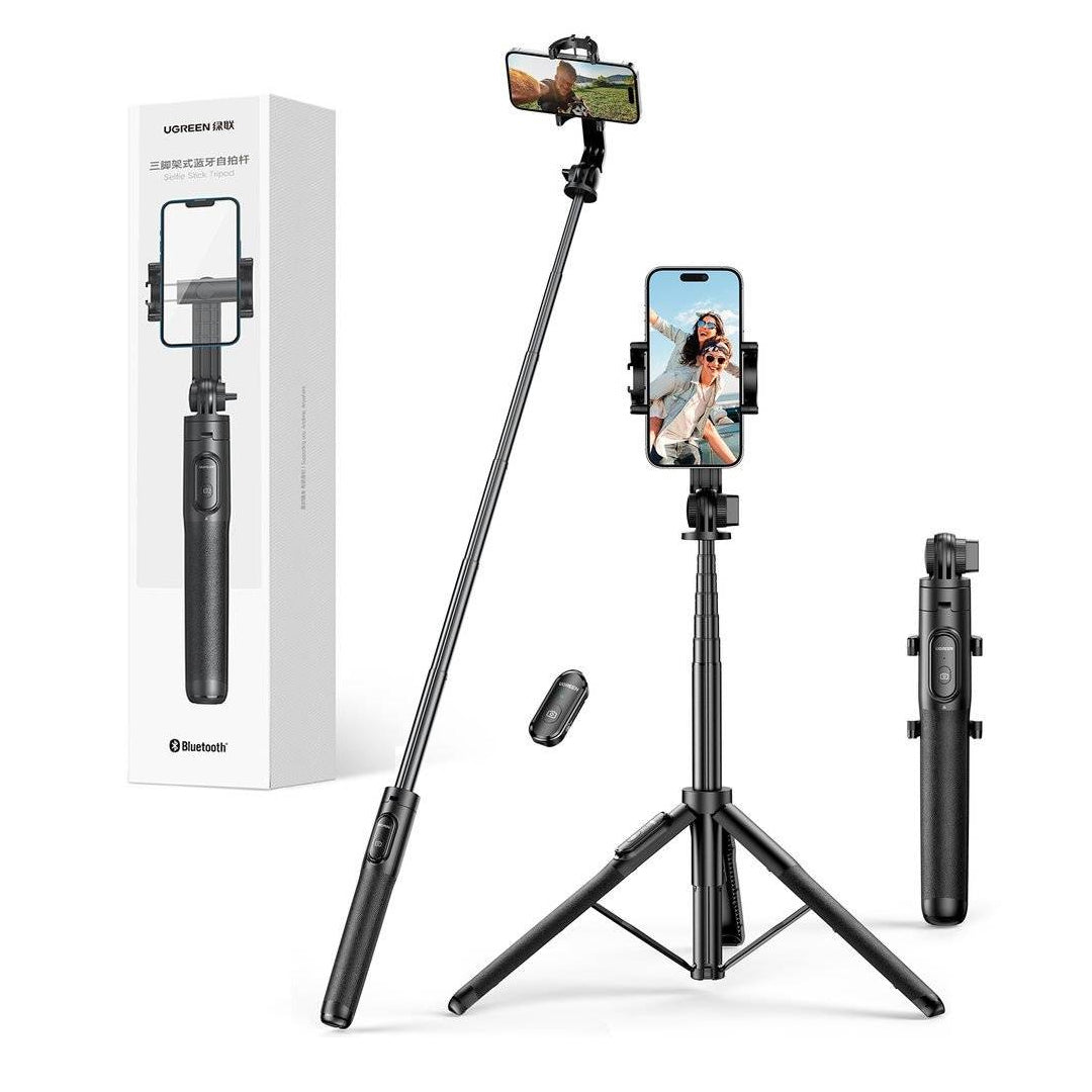 Palo Selfie Trípode Bluetooth 1,5 m UGREEN LP586