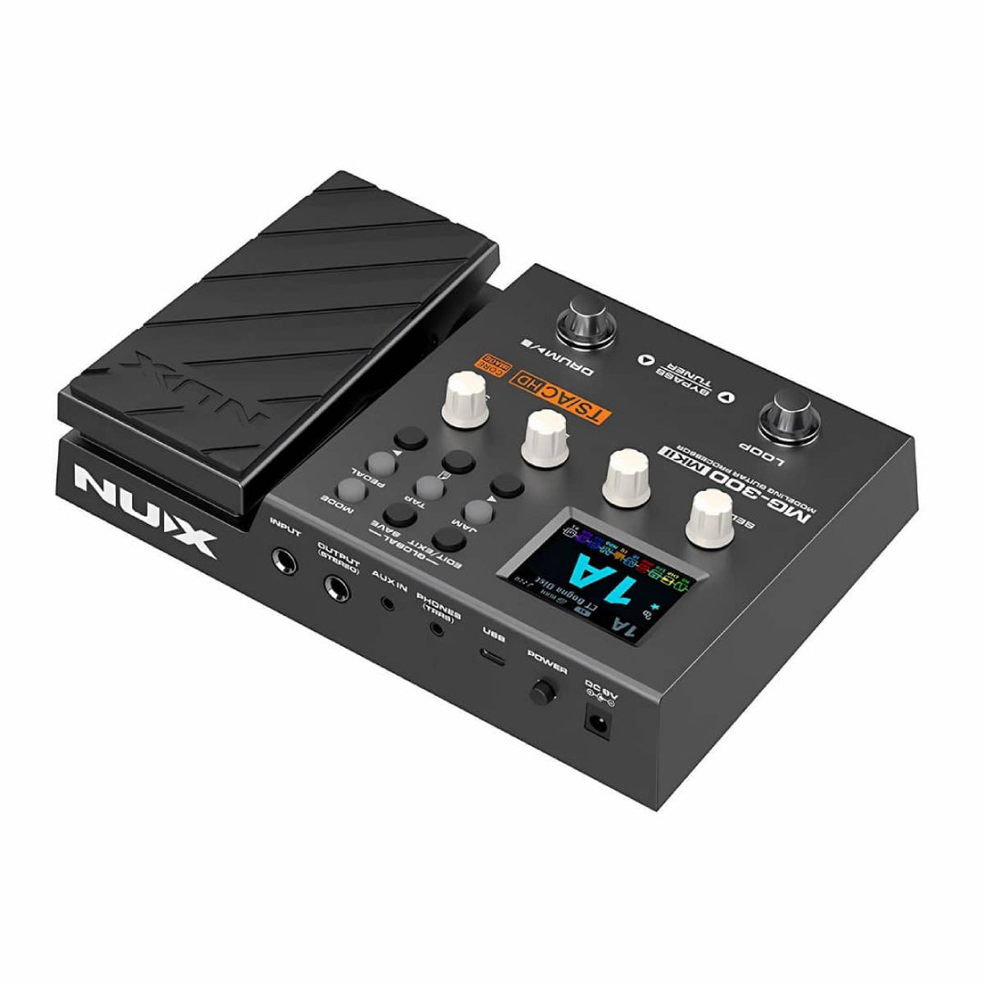PEDAL MULTIEFECTO GUITARRA MG-300 MKll NUX