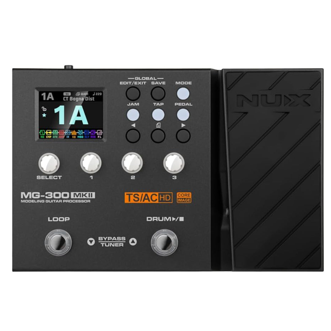 PEDAL MULTIEFECTO GUITARRA MG-300 MKll NUX