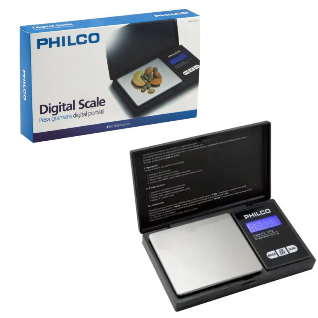 PESA GRAMERA DIGITAL PORTATIL PHILCO 48PLC00107