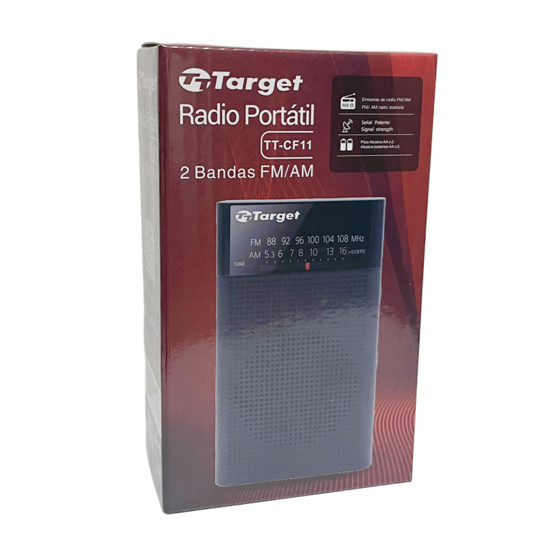 RADIO PORTATIL AM/FM TT-CF11 TARGET