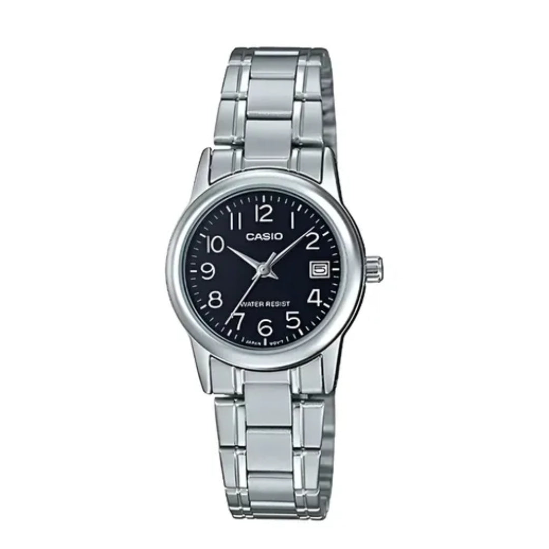 Reloj Casio LTP-V002D-1BUDF Analógico Mujer Plateado Acero