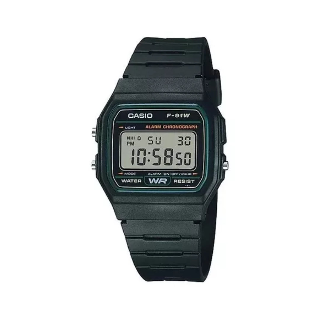 Reloj Casio F 91W 3DG