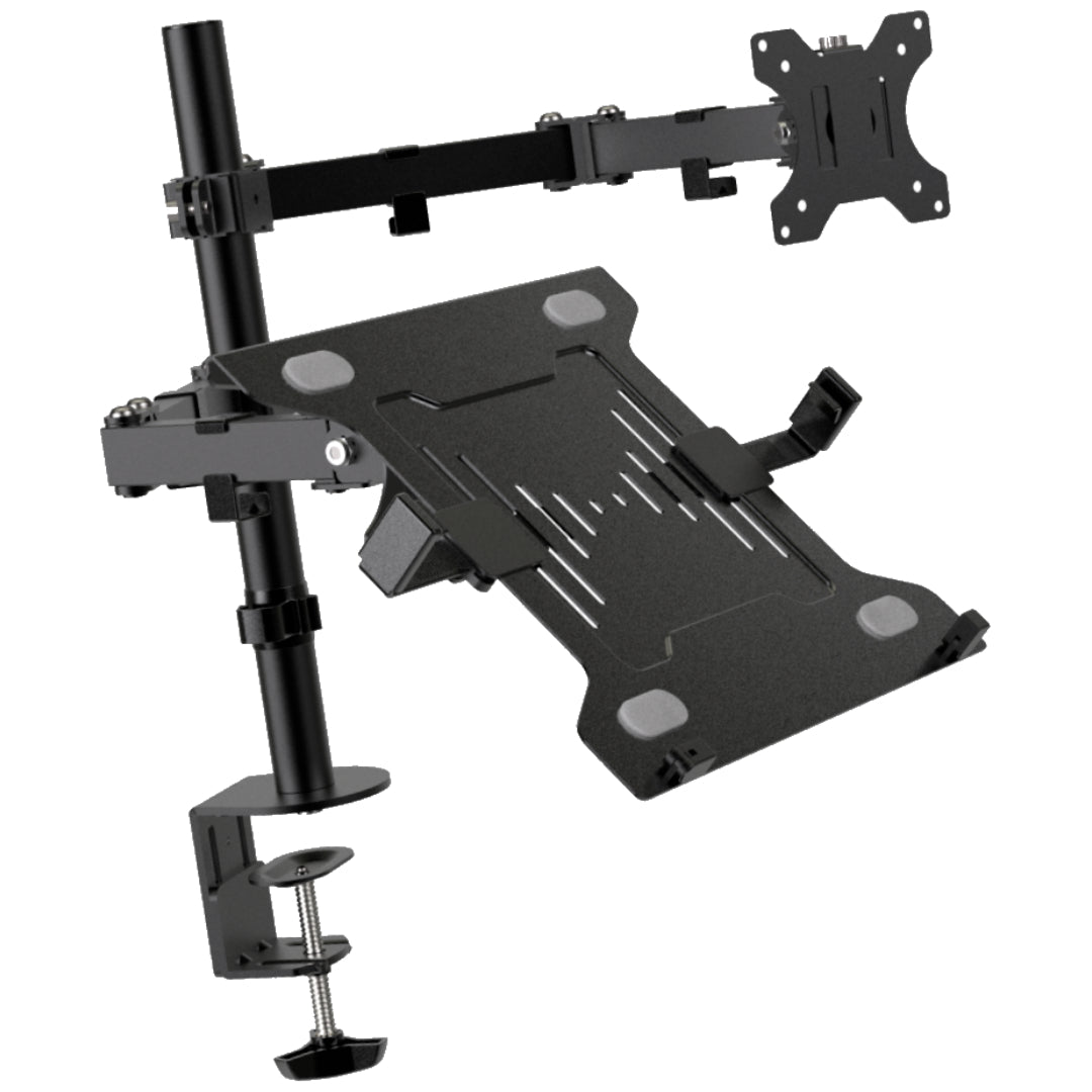 SOPORTE PARA MONITOR + NOTEBOOK KLIPXTREME KMM-301