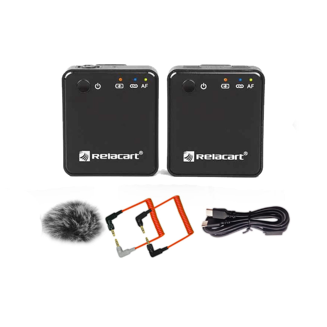 Sistema de Micrófono Inalámbrico Lavalier Relacart R1