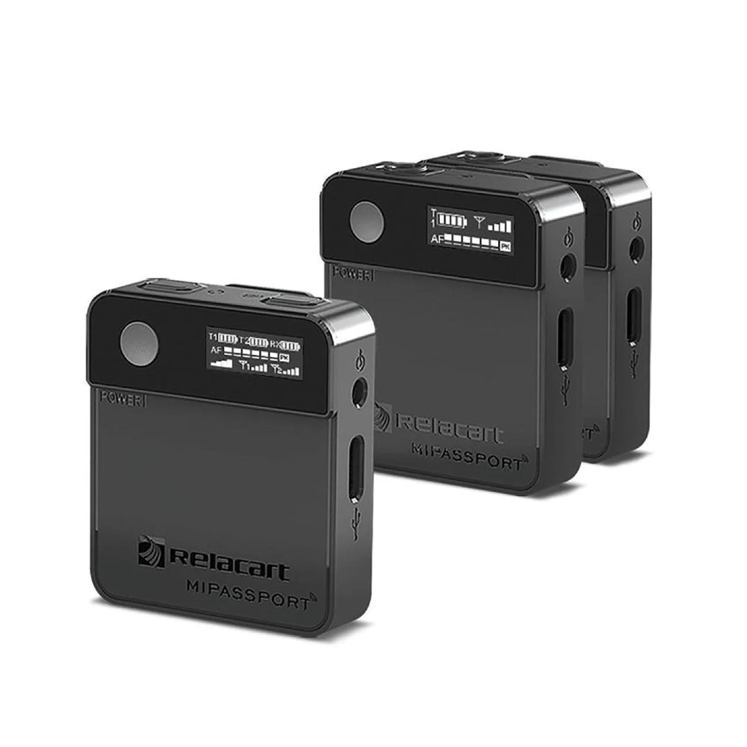 Sistema de Micrófonos Inalámbricos Lavalier Relacart MI2