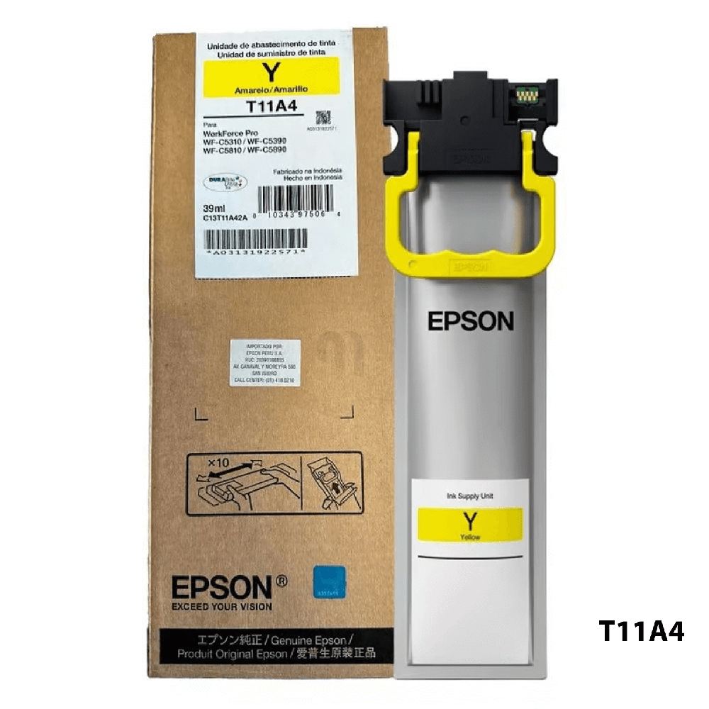 TINTA T11A4 AMARILLA EPSON