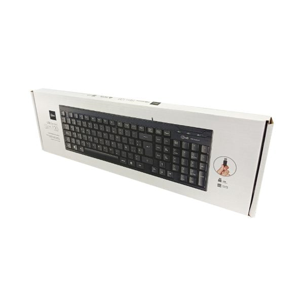 TECLADO USB ALAMBRICO SLIM120 MLAB
