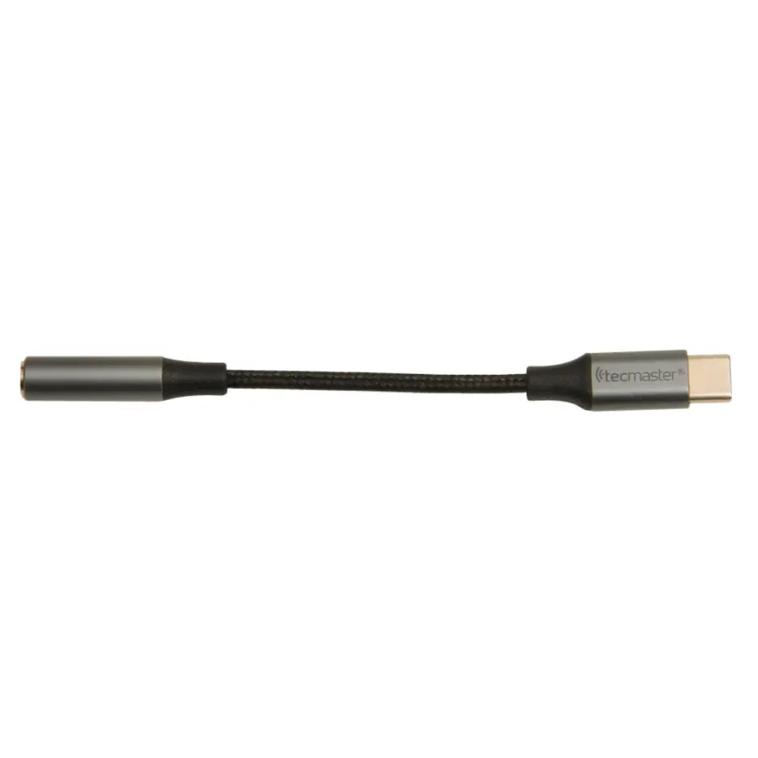 ADAPTADOR TIPO-C A PLUG 3.5mm HEMBRA TECMASTER TM-200536