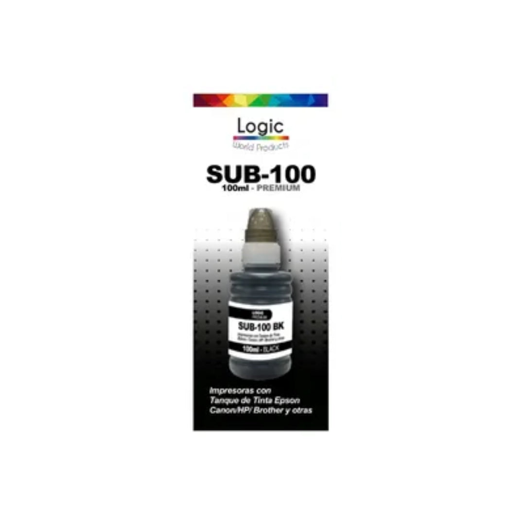 TINTA LOGIC PARA SUBLIMACION NEGRA